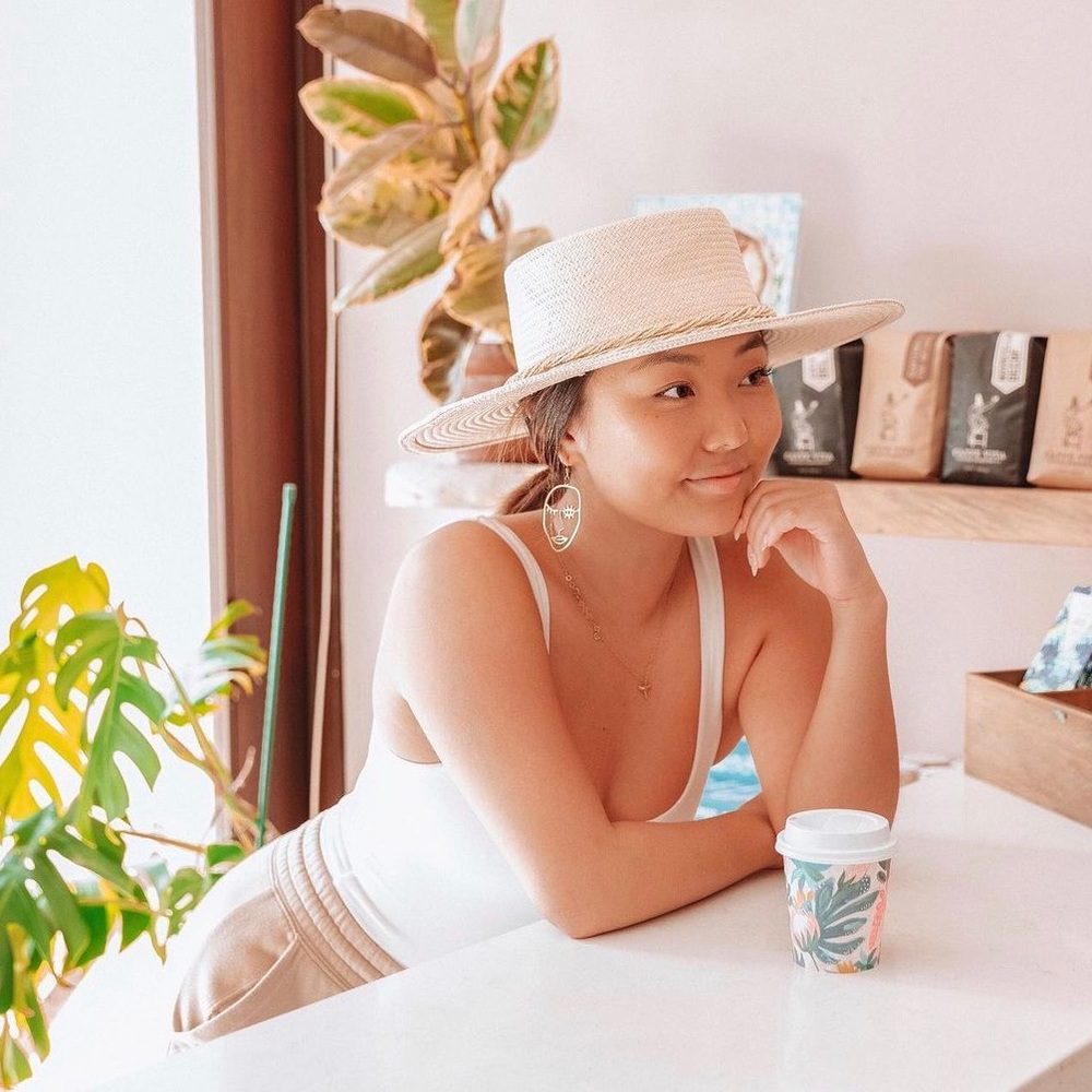 Amuse Society Straw Hat